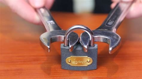 The TRUTH about HOW TO OPEN a LOCK with a NUT wrench!.